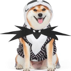 Dog Nightmare Before Christmas Jack Skellington Costume Medium